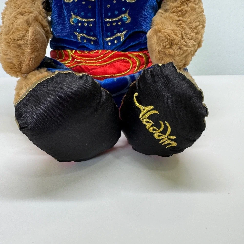 Disney Unisex Small Brown Solid Teddy Bear Aladdin Broadway Costume‎ Plush Toy
